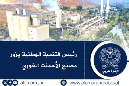 رئيس التنمية الوطنية يزور مصنع الأسمنت الغوري