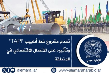 ‏تقدم مشروع خط أنابيب “TAPI” وتأثيره على الاتصال الاقتصادي في المنطقة