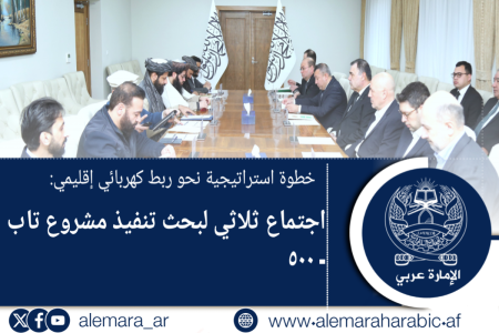 خطوة استراتيجية نحو ربط كهربائي إقليمي: اجتماع ثلاثي لبحث تنفيذ مشروع تاب – ٥٠٠