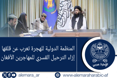 المنظمة الدولية للهجرة تعرب عن قلقها إزاء الترحيل القسري للمهاجرين الأفغان