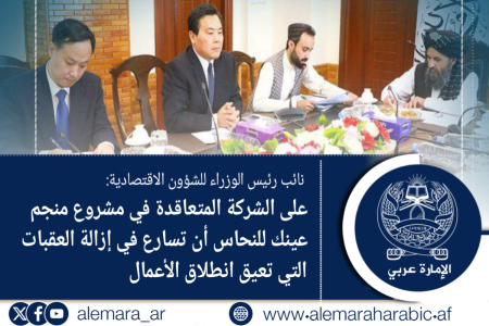 نائب رئيس الوزراء للشؤون الاقتصادية: على الشركة المتعاقدة في مشروع منجم عينك للنحاس أن تسارع في إزالة العقبات التي تعيق انطلاق الأعمال