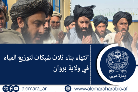 انتهاء بناء ثلاث شبكات لتوزيع المياه في ولاية بروان